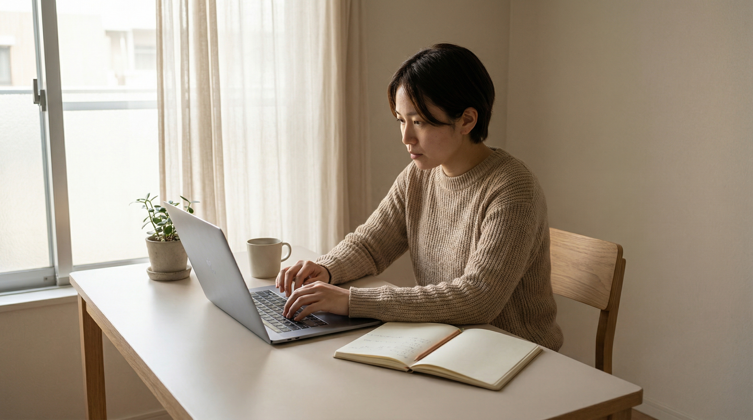 Beginner learning how to start an online business step by step from home